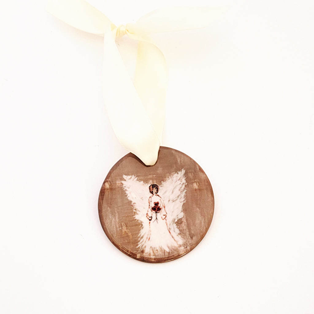 Angel of Heart - Holiday Ornament