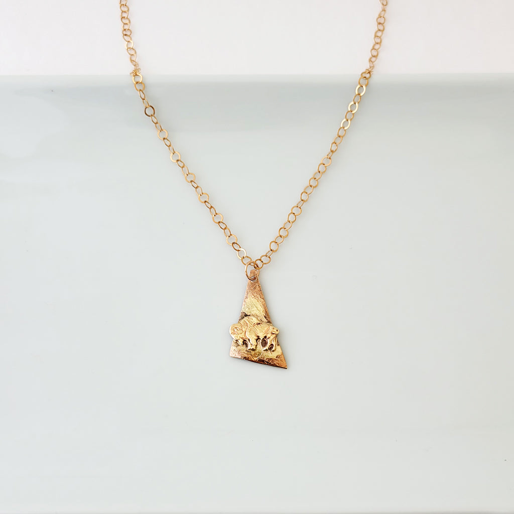 Bison Necklace I - The August Drop