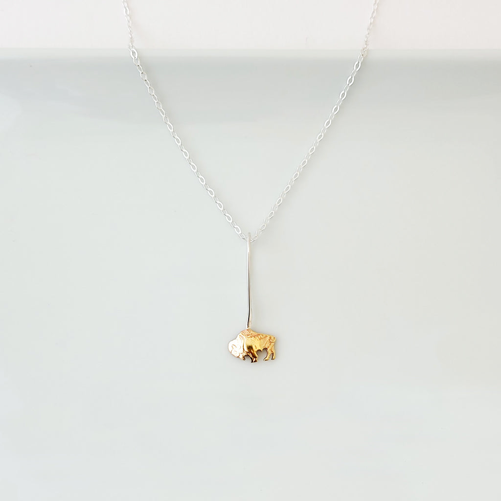 Bison Necklace V - The August Drop