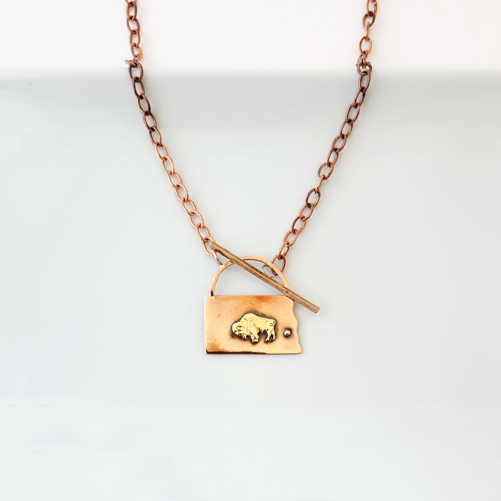 Bison Necklace XVIII - The August Drop