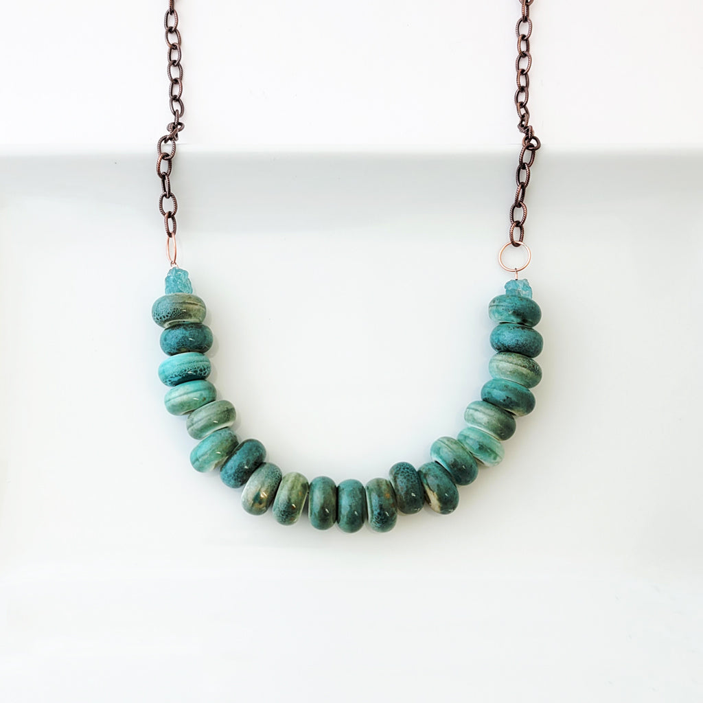 Caribbean Rocks - One of a Kind - Necklace