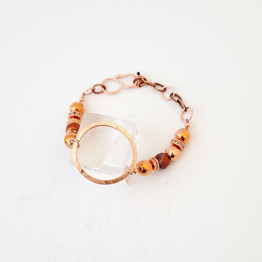 Circle Around in Copper - Bracelet