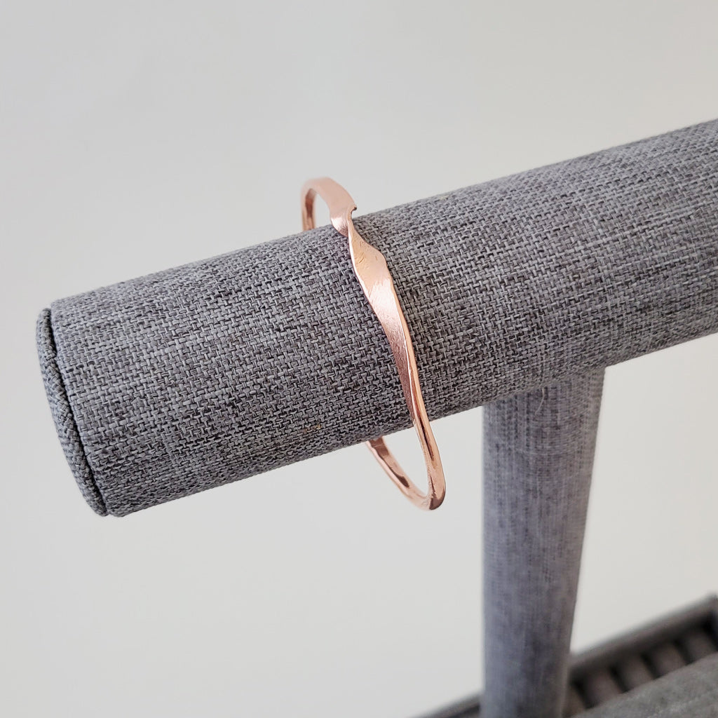 Copper Twist I - Copper Bracelet