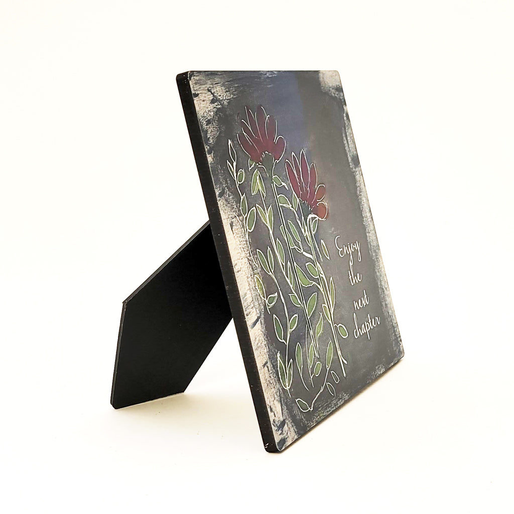 Enjoy the Next Chapter - Art Panels in Polished Hardboard