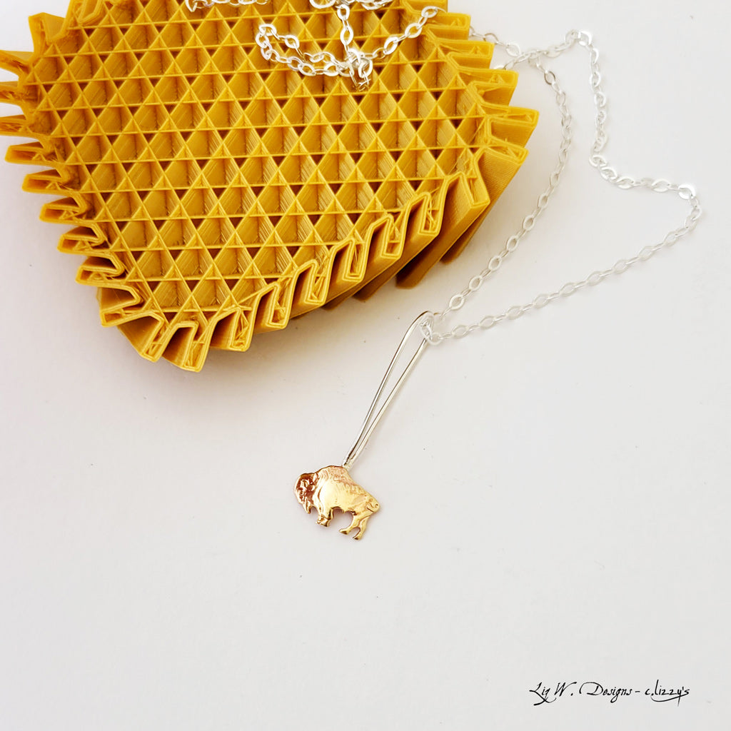 Bison Necklace V - The August Drop