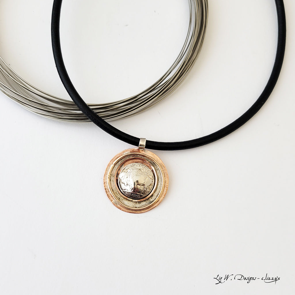 Bison Necklace VI - The August Drop