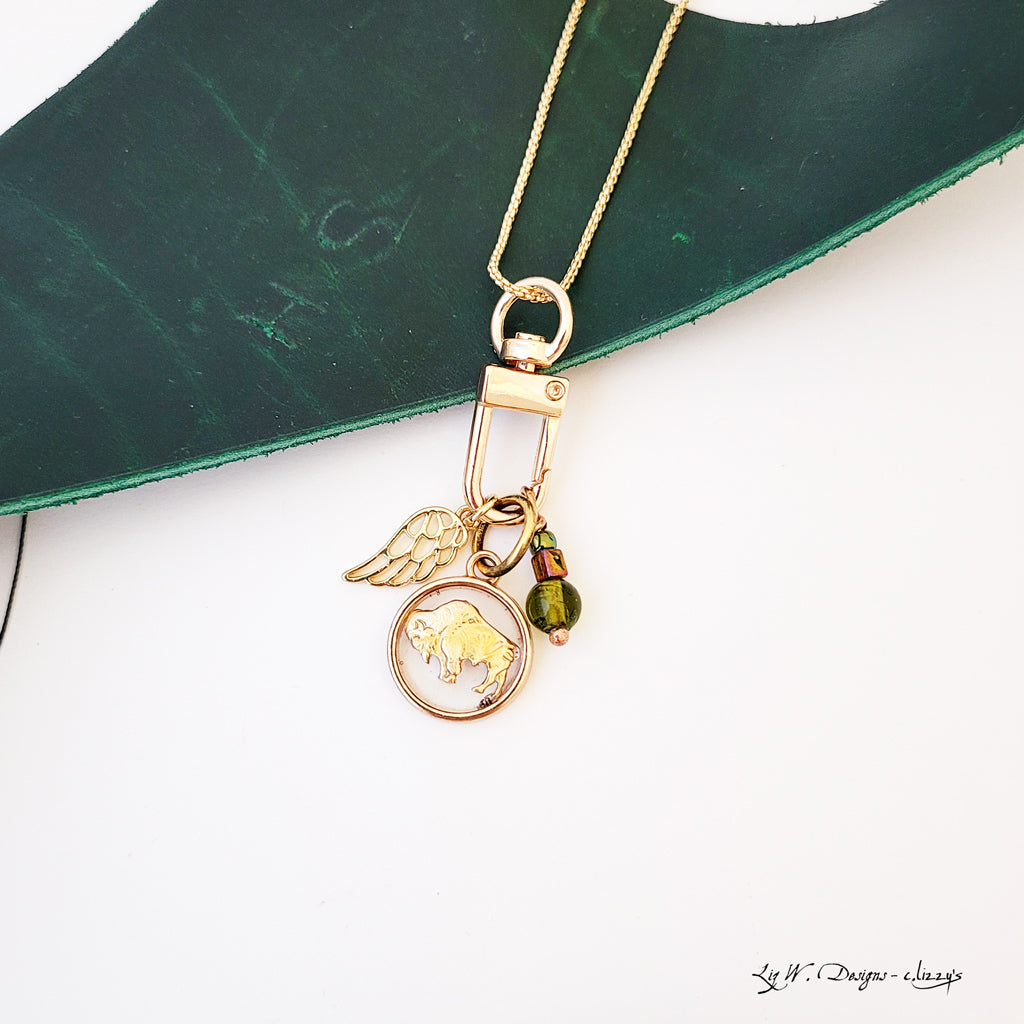 The Bison Connection II - Handmade Necklace