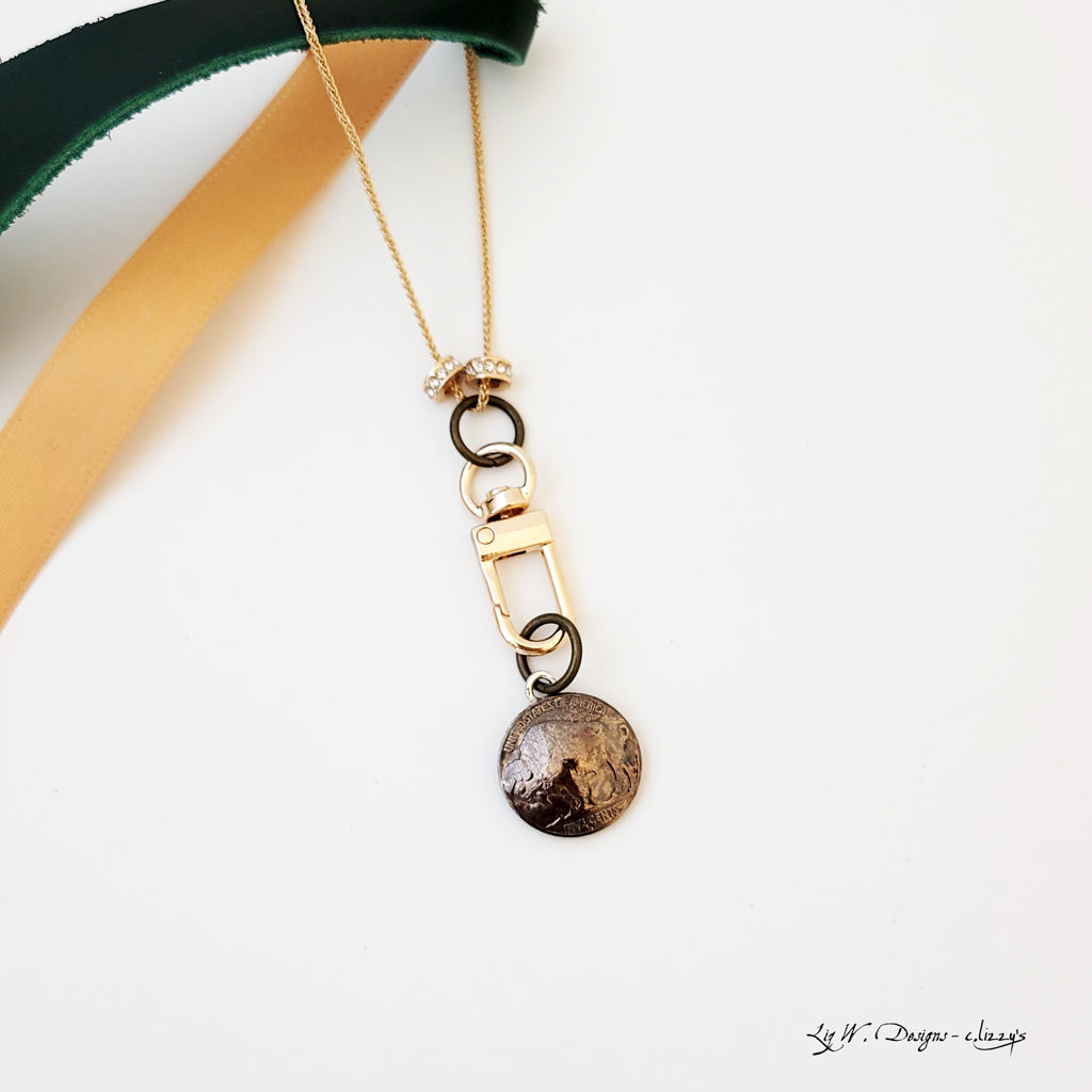 The Bison Connection III - Handmade Necklace