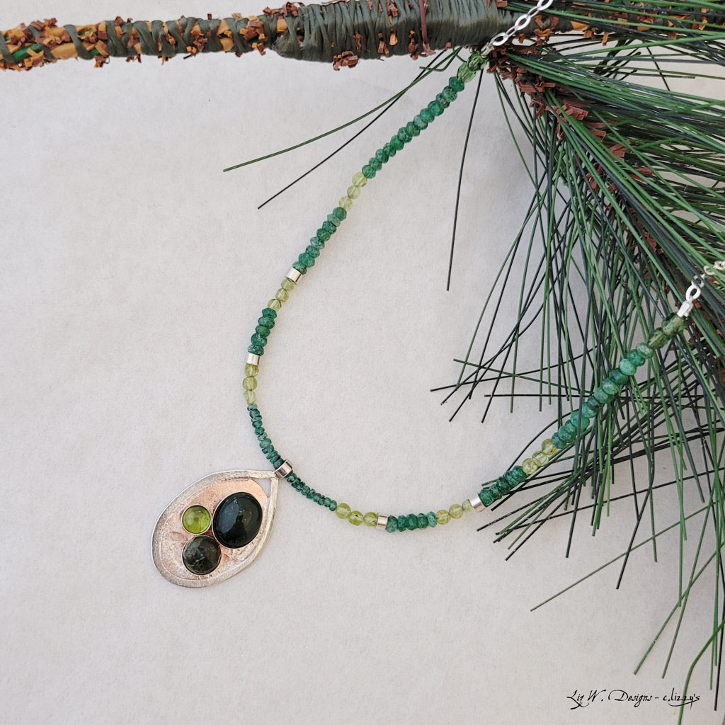Adventures in Green - Necklace - One of a Kind