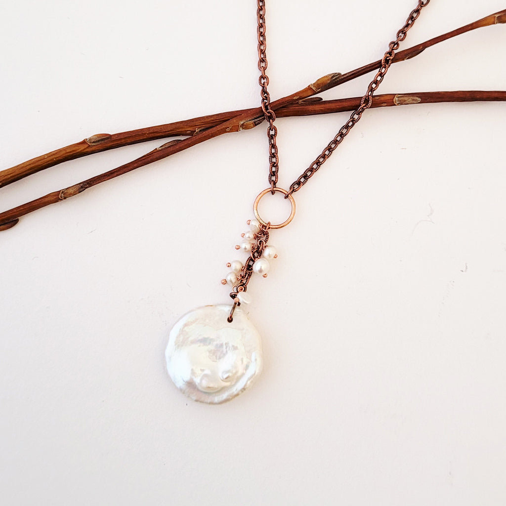 Pearly Days - Necklace 3 - The May Drop