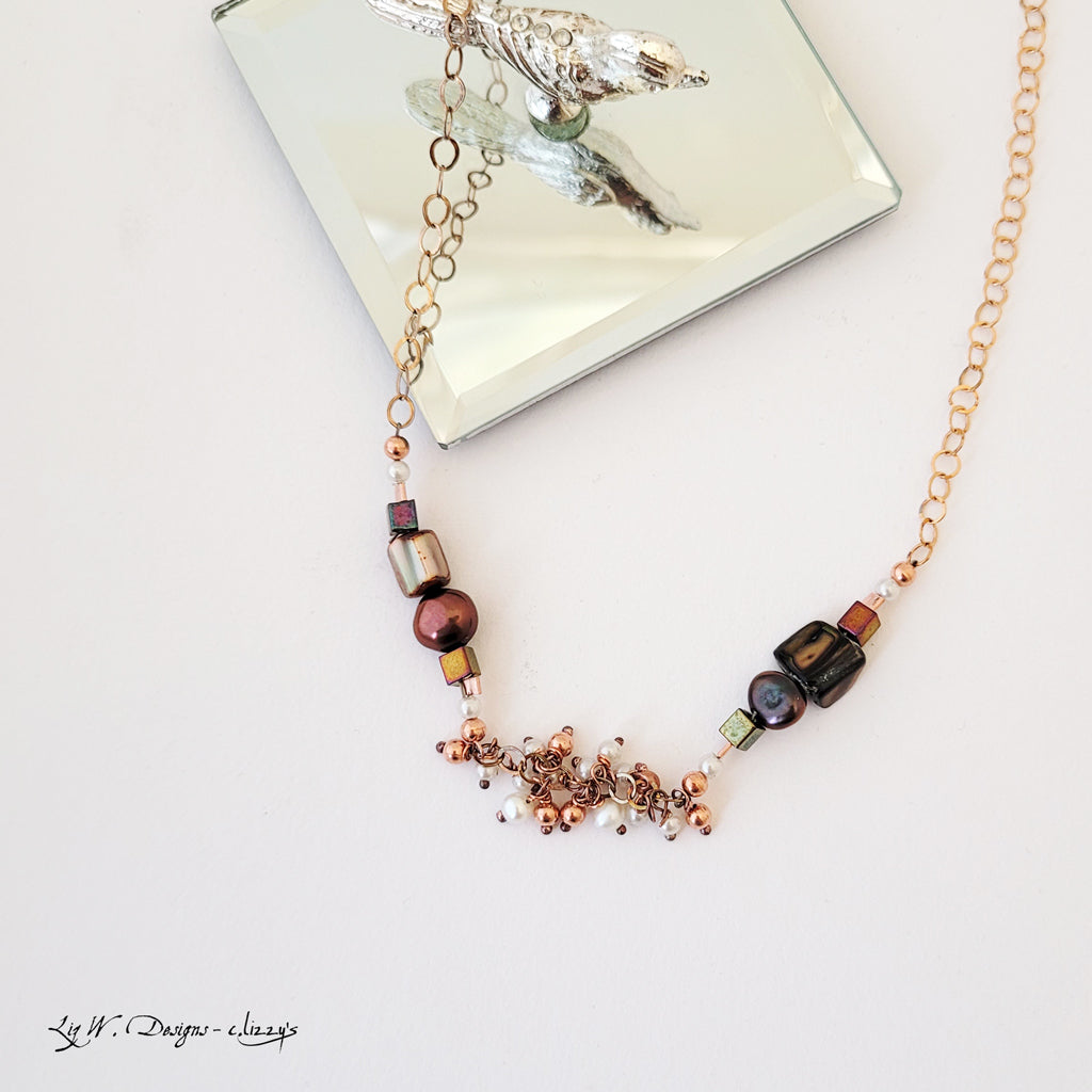 Pearly Days - Necklace 6 - The May Drop