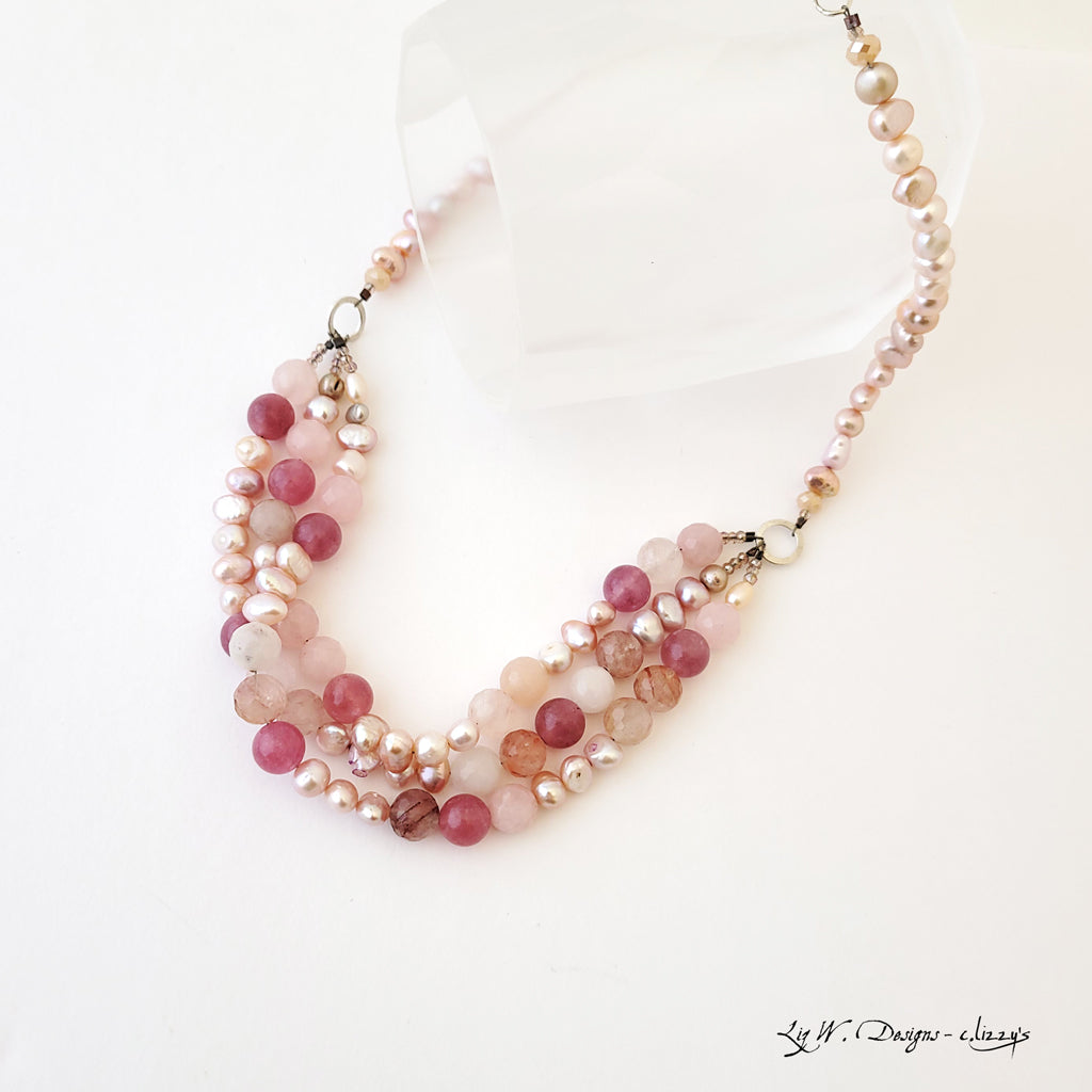 Pearly Days - Necklace 9 - The May Drop