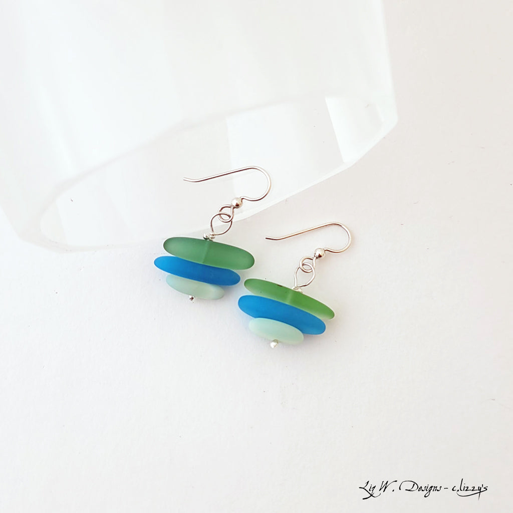Summer at Sea - One of a Kind - Earrings