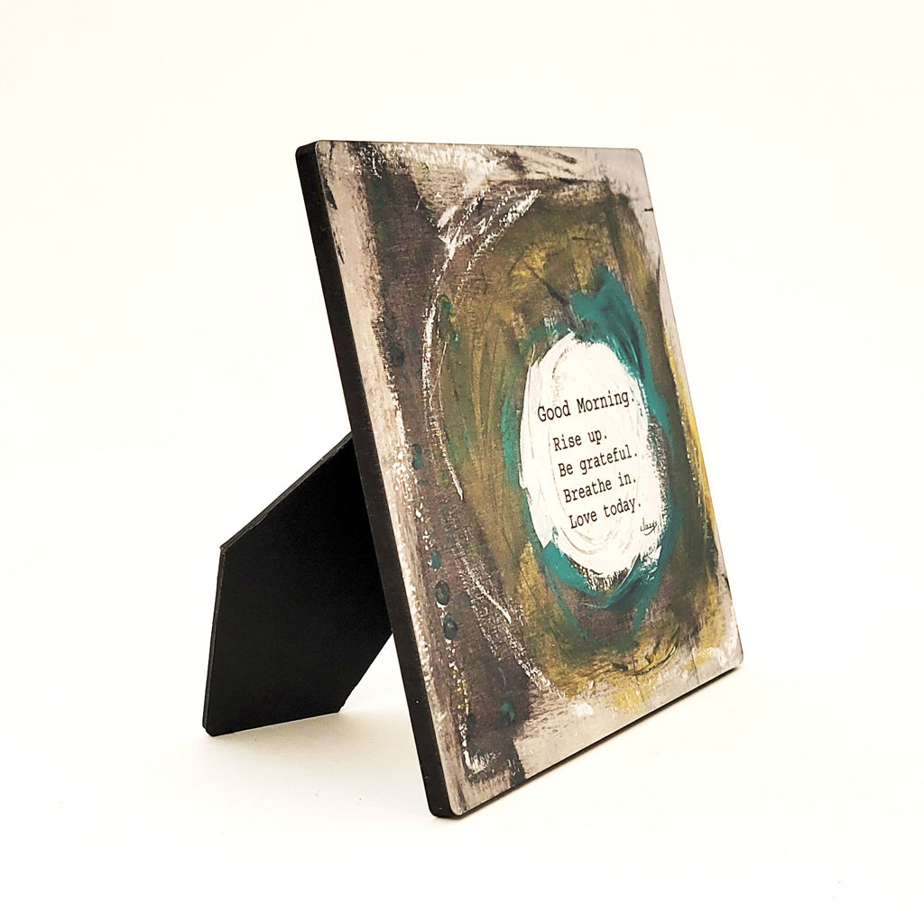 Good Morning - Art Panels in Polished Hardboard