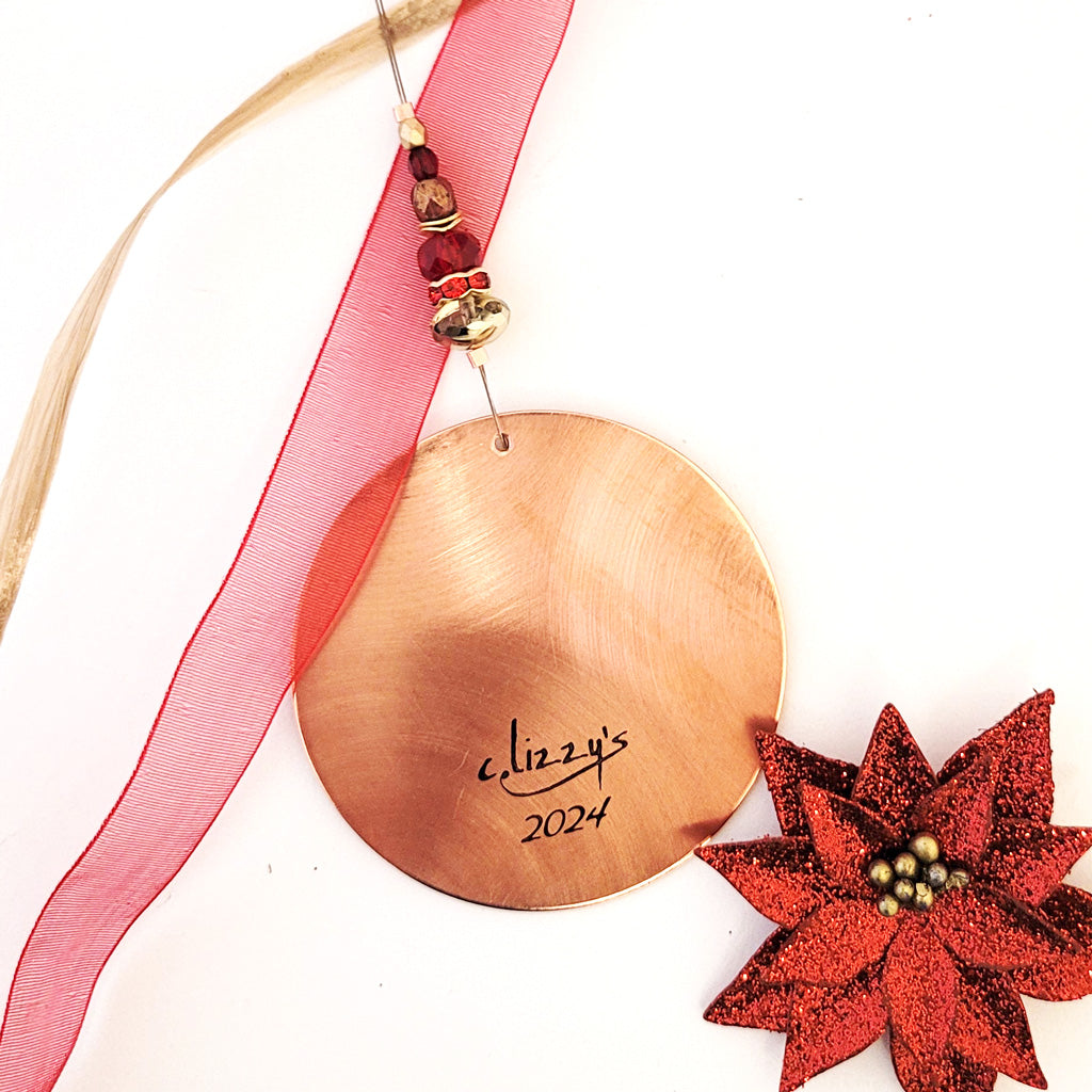 The 2024 Signature Ornament - Hearts Bloom with Hope and Happiness