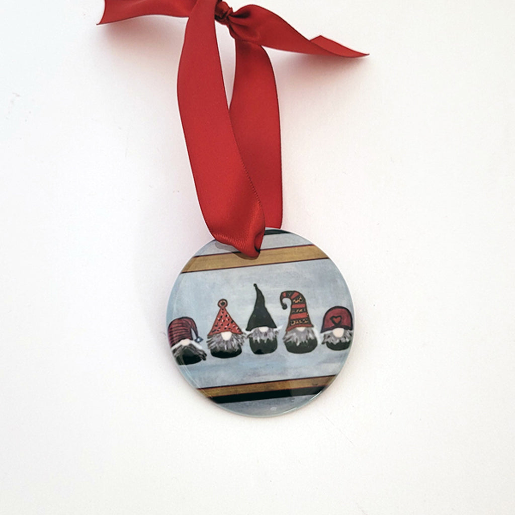 Just Gnoming Around - Holiday Ornament