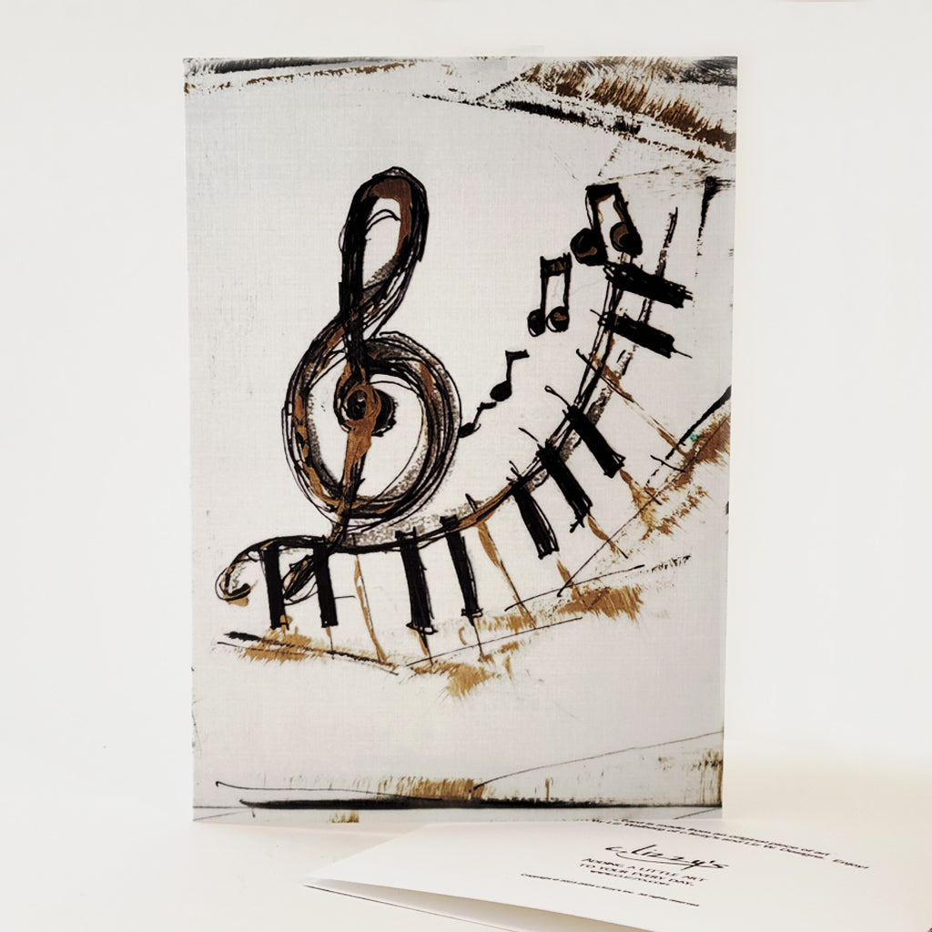 Let Music Sing - Artful Greeting Card