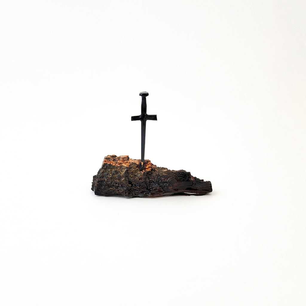 Mini Steel Cross I – Heritage Series Cottonwood Art