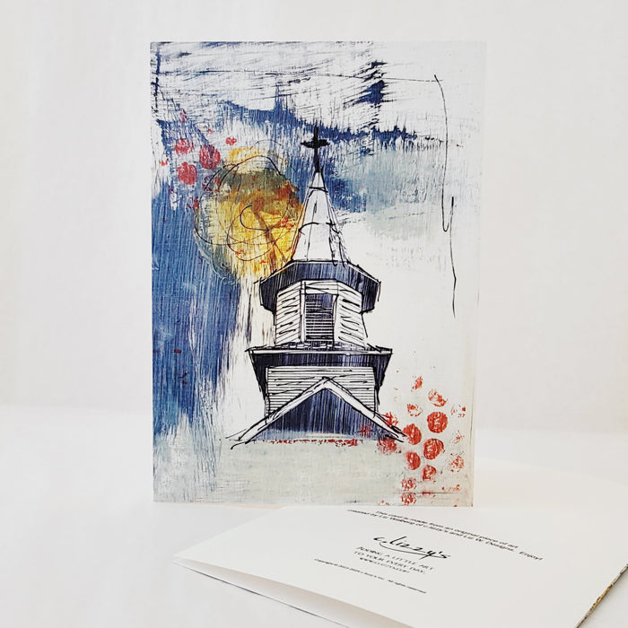 My Faith Looks Up to Thee - Artful Greeting Card
