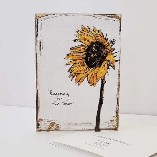 Reaching for the Sun - Artful Greeting Card