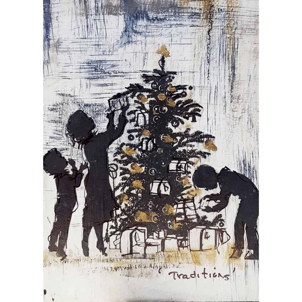 Traditions - Artful Greeting Card