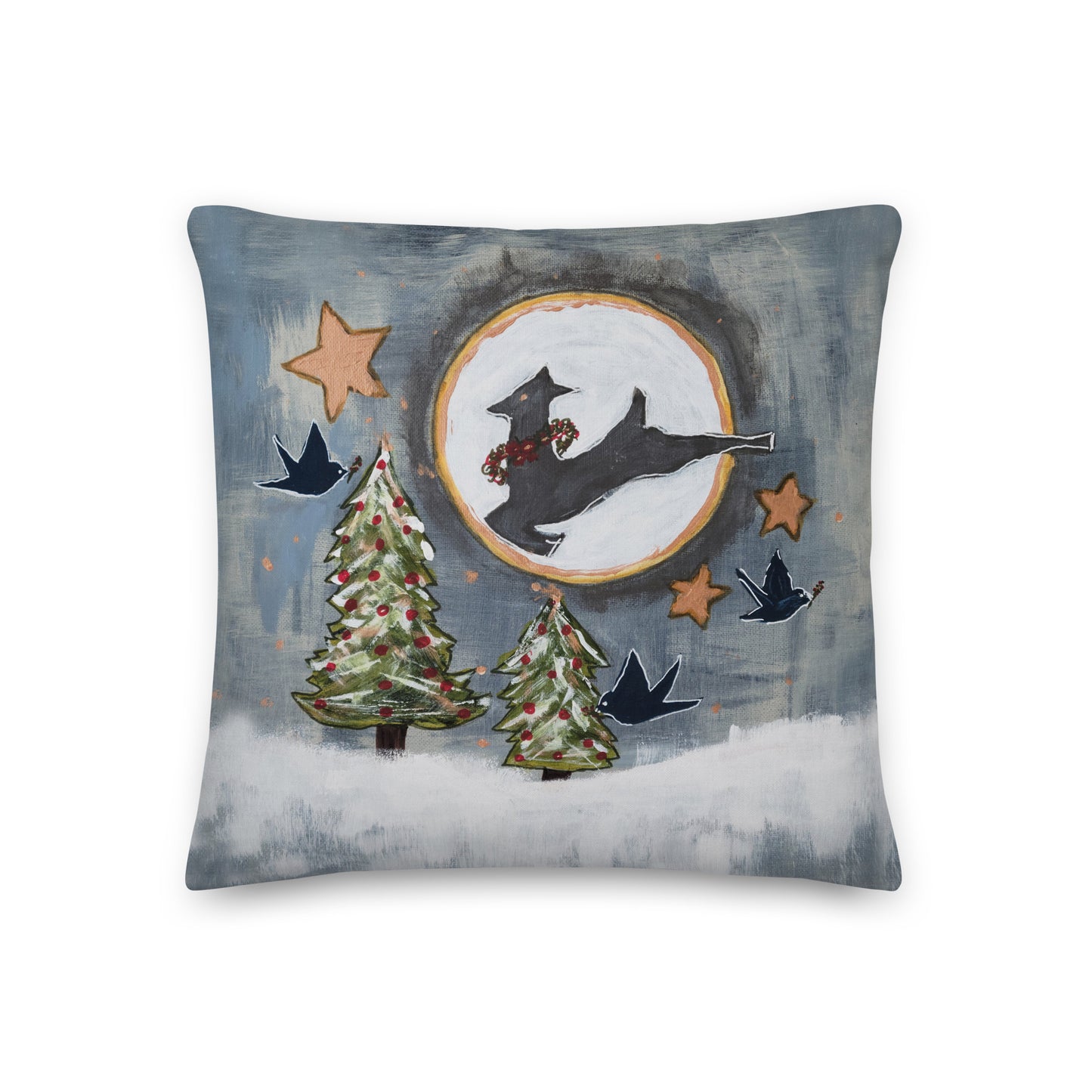 Nature Decorates - Artful Pillow