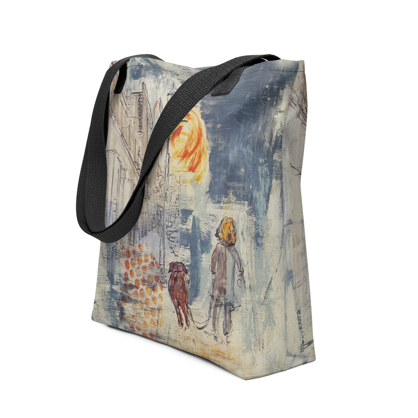 A Walk With My Friend - Artful Tote Bag