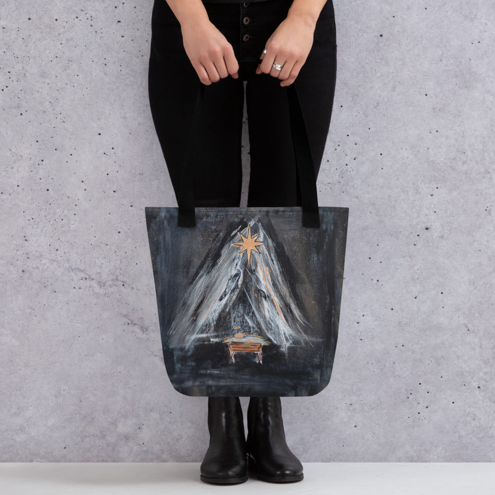 And the Star Shone Down - Artful Tote Bag