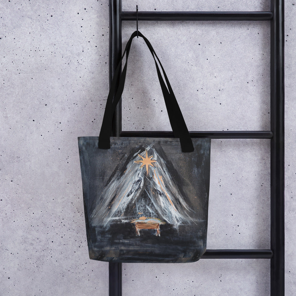 And the Star Shone Down - Artful Tote Bag