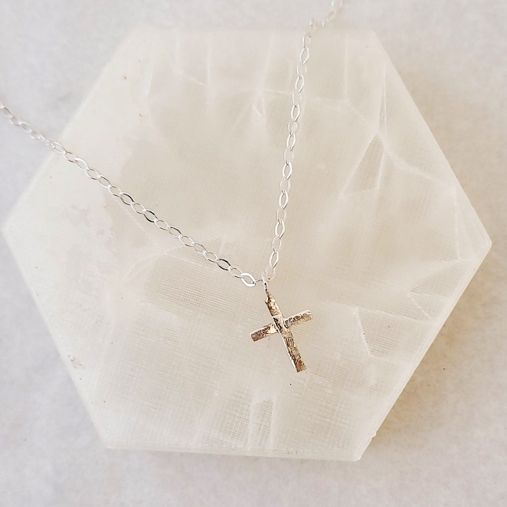 Sterling Silver Cross - Necklace
