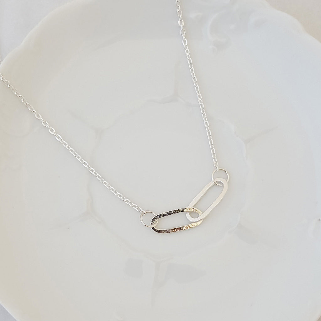 Connections in Sterling -Necklace