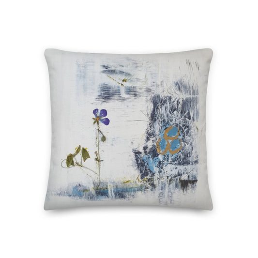 A Robin Egg Blue I - Pillow