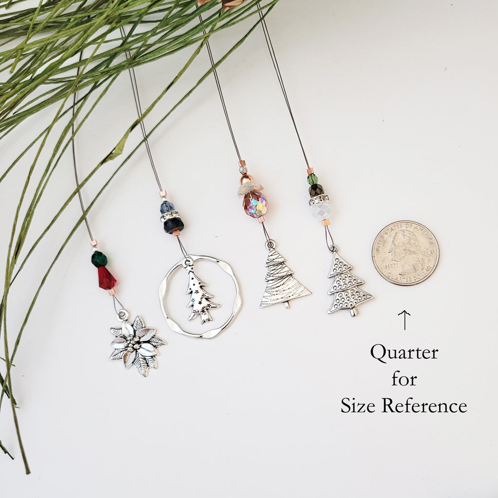 Christmas Tree Stars of Silver - Mini Ornament