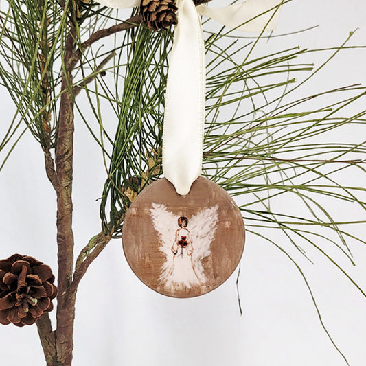 Angel of Heart - Holiday Ornament