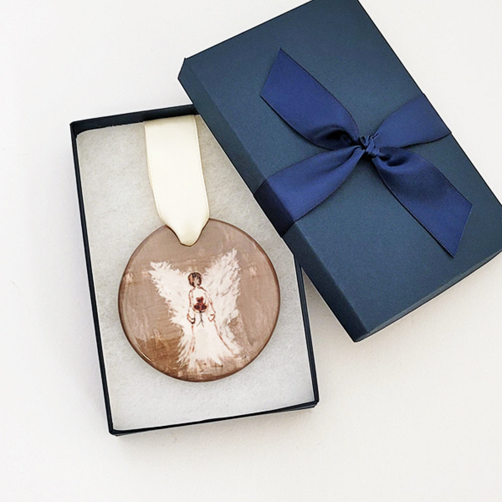 Angel of Heart - Holiday Ornament