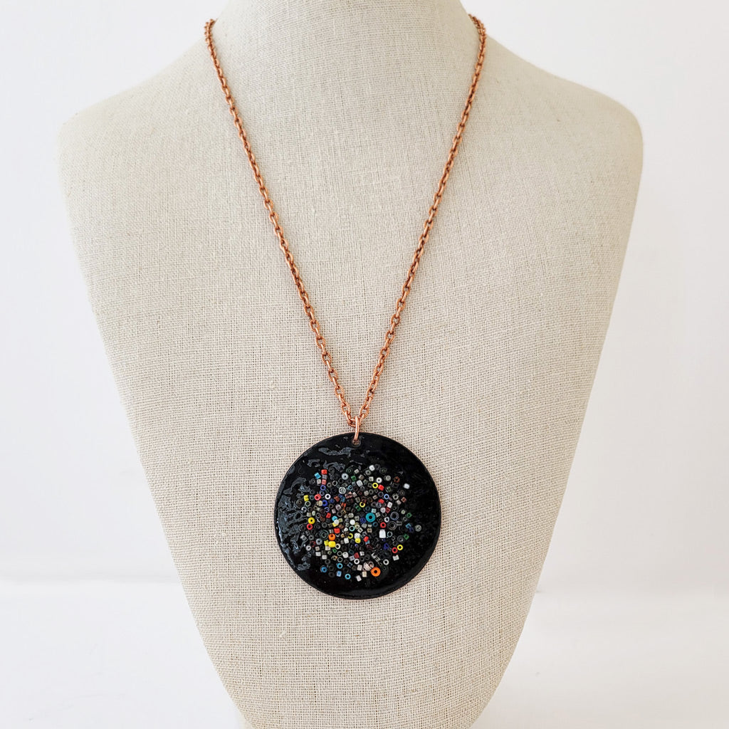 Art Play in Black - Necklace