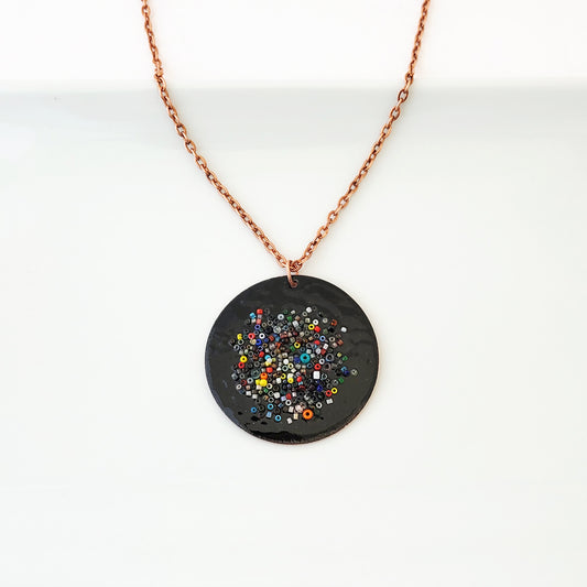 Art Play in Black - Necklace