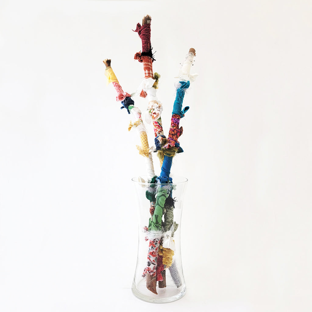 Handmade Artsy Stick Bouquet 10 - Unique Home Decor Gift
