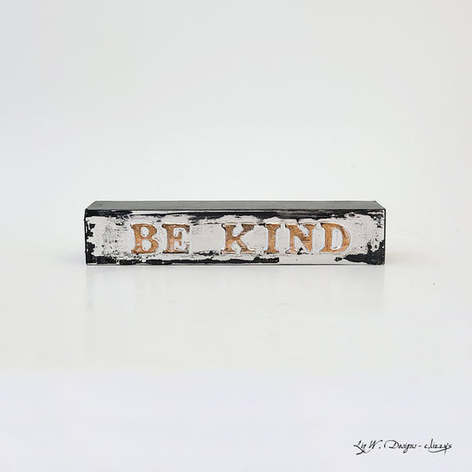 Be Kind - Small - Shiny Silvers March Drop