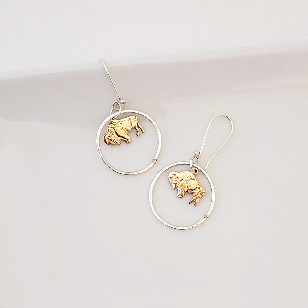 Circle of Pride in Sterling II - Earrings