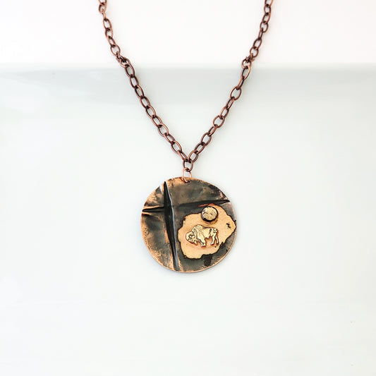 Bison Necklace II - The August Drop