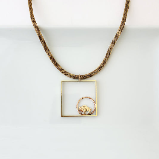 Bison Necklace XVI - The August Drop
