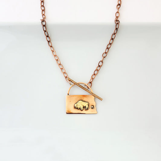 Bison Necklace XVIII - The August Drop