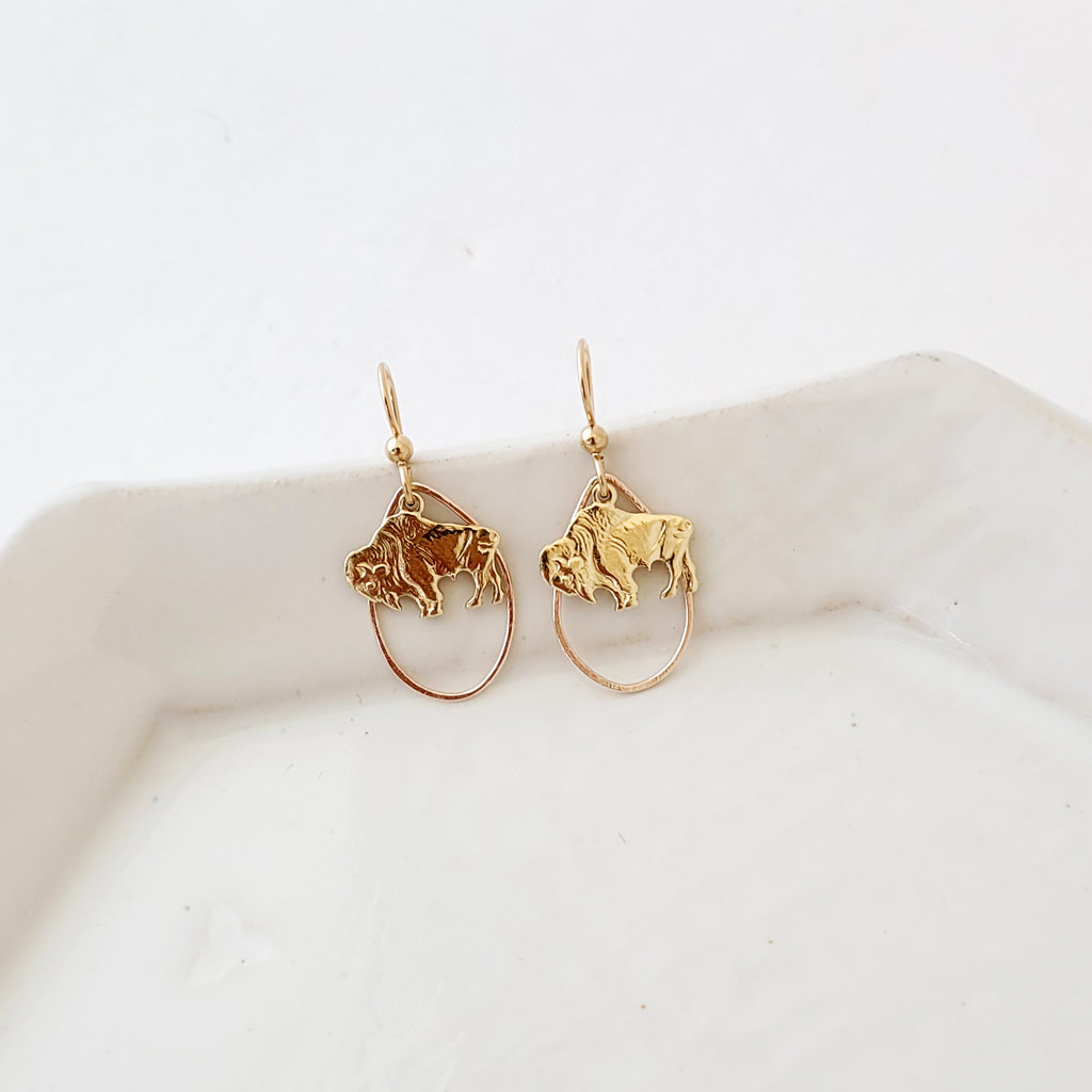 Bison Spirit - Earrings