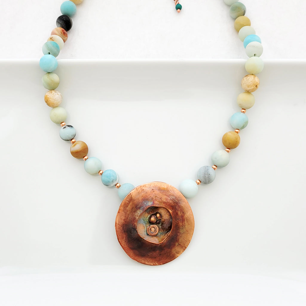 Canyon Sunset - One of a Kind - Necklace