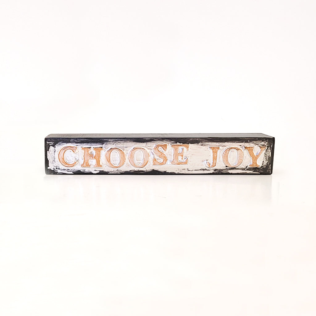 Choose Joy - Small - Shiny Silvers March Drop