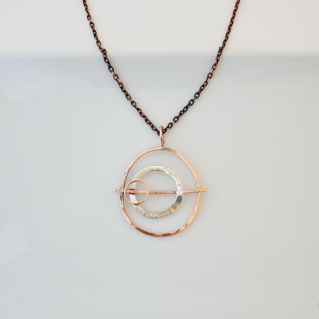 Circular Balance - Long Necklace