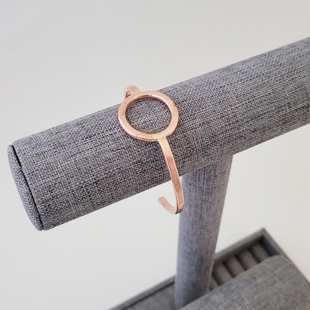 Copper Circle Way I - Copper Bracelet