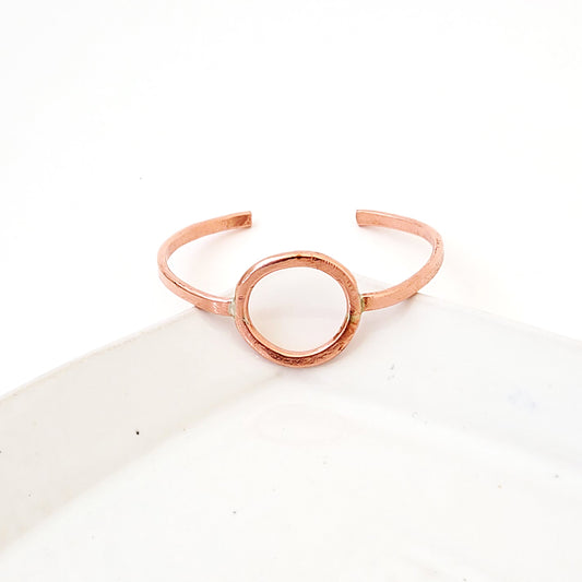 Copper Circle Way I - Copper Bracelet