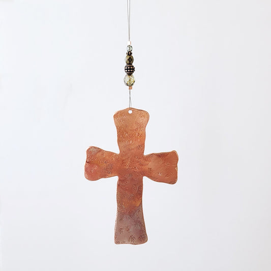 Copper Cross - Hanging Piece
